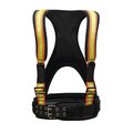 Super Anchor Safety Small - Gray Frame/Hi-Viz Webbing All-Pakka Harness. (Not for Fall Protection) 6301-GHS